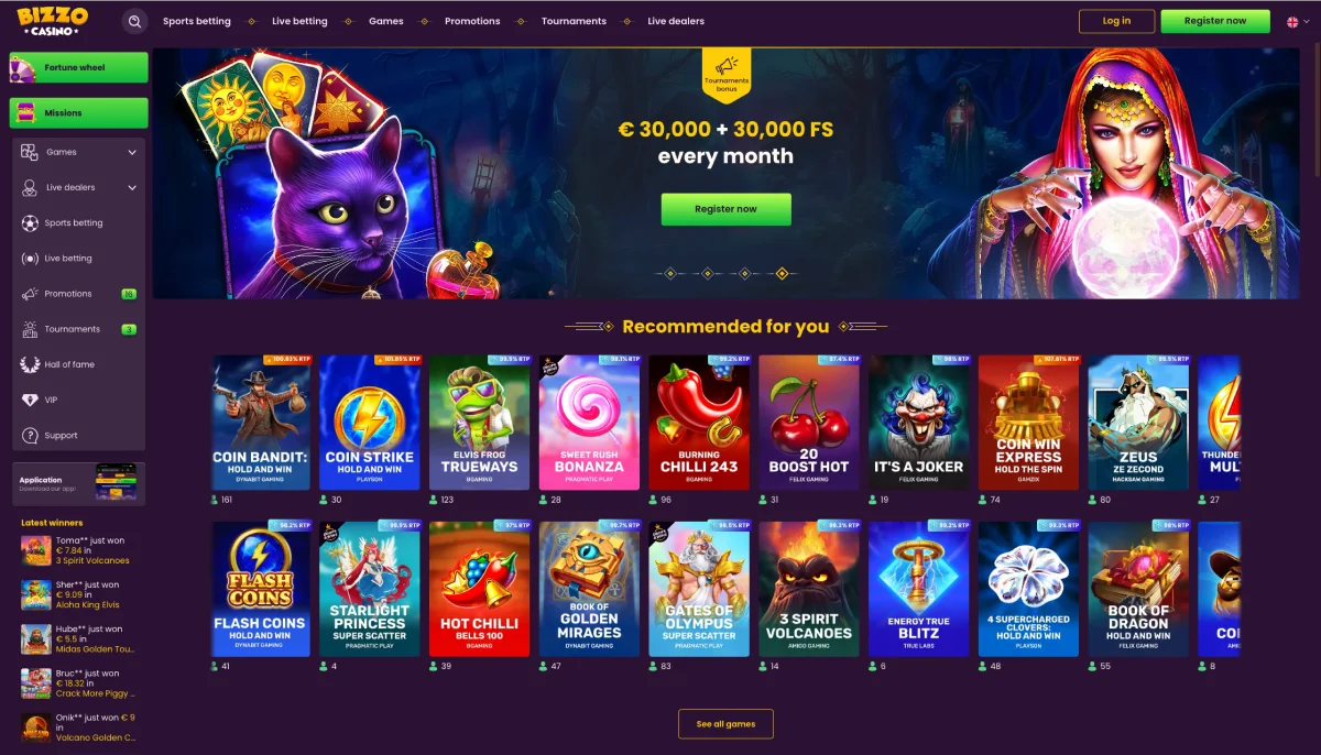 Bizzo Casino Site Bizzo Casino Site